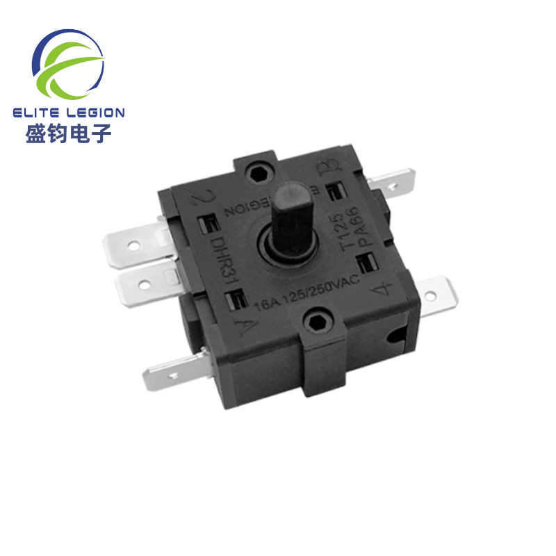 5 Pin 3 Speed ​​Rotary Switch